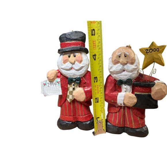 Midwest Cannon Falls Eddie Walker Christmas Santa Ornament 1999 2000 - Picture 7 of 12